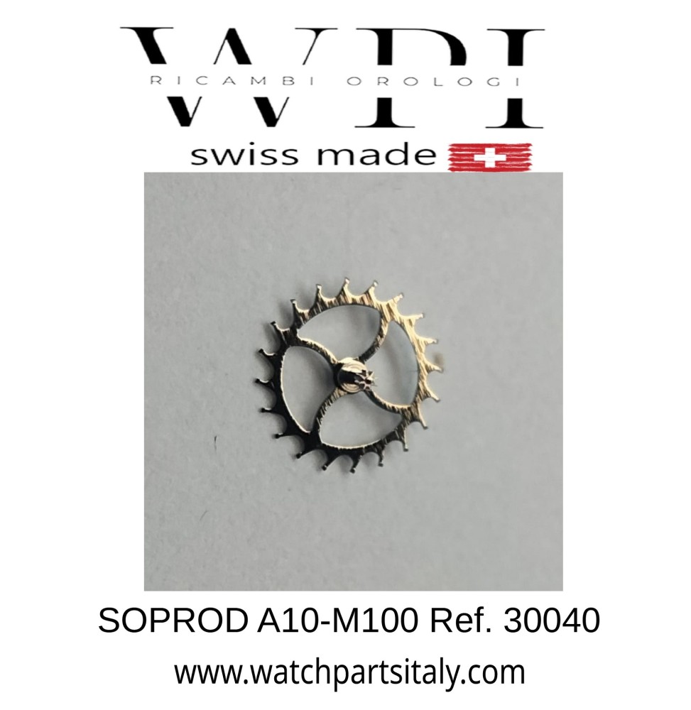 SOPROD A10 M100 30040 - 001 (BULGARI) ESCAPE WHEEL RUOTA SCAPPAMENTO