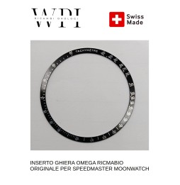 INSERTO GHIERA OMEGA RICMABIO ORIGINALE PER SPEEDMASTER MOONWATCH