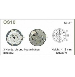 MIYOTA OS10 QUARTZ MOVEMENT - CHRONO 0S10