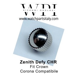 ZENITH DEFY Corona Compatibile  - DEFY SUB 300m A 7681 FIT CROWN, COMPATIBILE